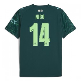 Manchester City Nico 14 Fotbollströjor EA Sport Fjärde tröja 2025-26 Kortärmad