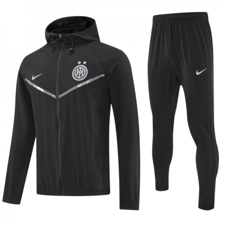 Inter Milan Träningsjacka Hood 2025-26 Svart