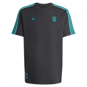 Liverpool Terrace Icons Fotbollströjor 2025-26 Svart Kortärmad