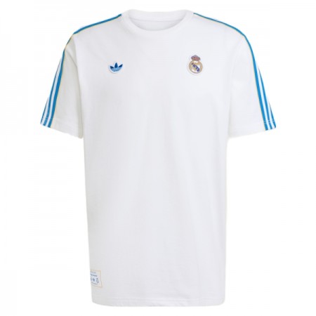 Real Madrid Terrace Icons Fotbollströjor 2025-26 Vit Kortärmad