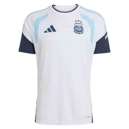 Argentina World Cup 2026 Tränings tröjor Vit Kortärmad