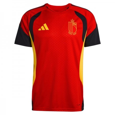 Belgien World Cup 2026 Tränings tröjor Röd Kortärmad