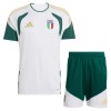 Italien Barn World Cup 2026 Tränings tröjor Vit Kortärmad