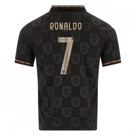 Portugal Black Panther Ronaldo 7 Special Edition Fotbollströjor 2025-26 Kortärmad