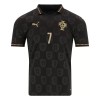Portugal Black Panther Ronaldo 7 Special Edition Fotbollströjor 2025-26 Kortärmad