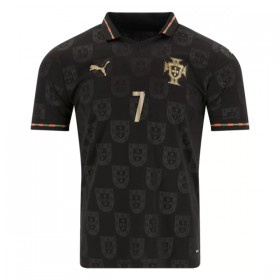 Portugal Black Panther Ronaldo 7 Special Edition Fotbollströjor 2025-26 Kortärmad