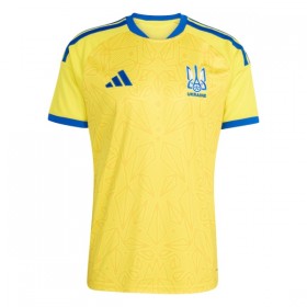 Ukraina Fotbollströjor Hemma tröja World Cup 2026 Kortärmad