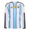 Argentina Fotbollströjor Hemma tröja World Cup 2026 Långärmad
