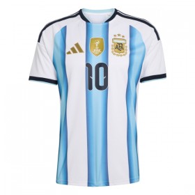 Argentina Messi 10 Fotbollströjor Hemma tröja World Cup 2026 Kortärmad