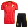 Belgien Fotbollströjor Barn Hemma tröja World Cup 2026 Kortärmad