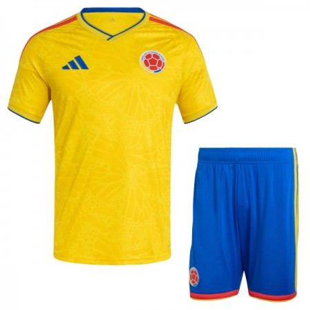 Colombia Fotbollströjor Barn Hemma tröja World Cup 2026 Kortärmad