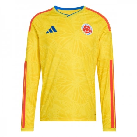 Colombia Fotbollströjor Hemma tröja World Cup 2026 Långärmad