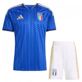 Italien Fotbollströjor Barn Hemma tröja World Cup 2026 Kortärmad