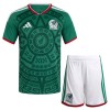 Mexiko Fotbollströjor Barn Hemma tröja World Cup 2026 Kortärmad
