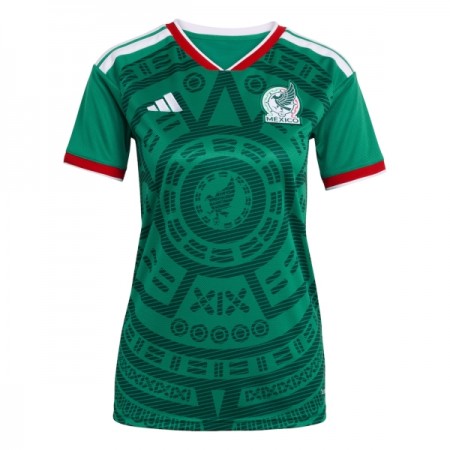 Mexiko Fotbollströjor Dam Hemma tröja World Cup 2026 Kortärmad