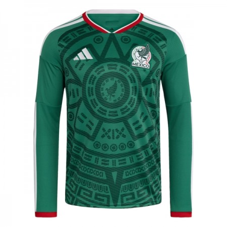 Mexiko Fotbollströjor Hemma tröja World Cup 2026 Långärmad