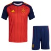 Spanien Fotbollströjor Barn Hemma tröja World Cup 2026 Kortärmad