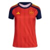 Spanien Fotbollströjor Dam Hemma tröja World Cup 2026 Kortärmad