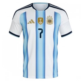 Argentina De Paul 7 Fotbollströjor Barn Hemma tröja World Cup 2026 Kortärmad