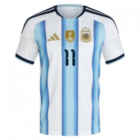 Argentina Di Maria 11 Fotbollströjor Hemma tröja World Cup 2026 Kortärmad