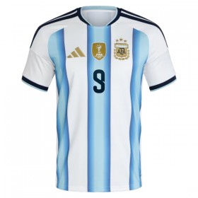 Argentina J. Alvarez 9 Fotbollströjor Hemma tröja World Cup 2026 Kortärmad