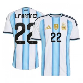 Argentina Lautaro Martinez 22 Fotbollströjor Hemma tröja World Cup 2026 Kortärmad