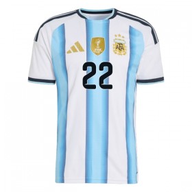 Argentina Lautaro Martinez 22 Fotbollströjor Hemma tröja World Cup 2026 Kortärmad