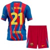 FC Barcelona F. De Jong 21 Fotbollströjor Barn Fjärde tröja 2025-26 Kortärmad