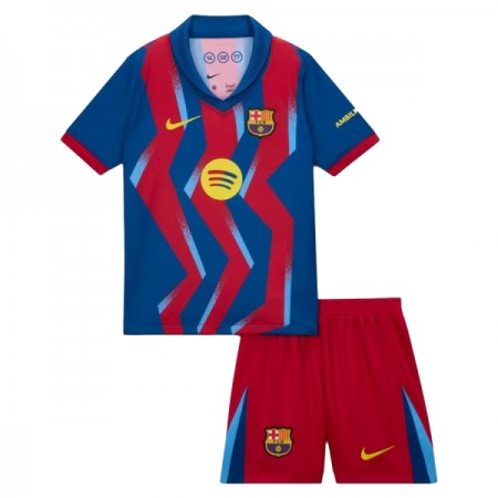 FC Barcelona Fotbollströjor Barn Fjärde tröja 2025-26 Kortärmad