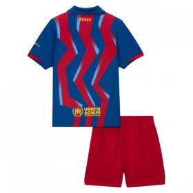 FC Barcelona Fotbollströjor Barn Fjärde tröja 2025-26 Kortärmad