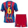 FC Barcelona Gavi 6 Fotbollströjor Barn Fjärde tröja 2025-26 Kortärmad