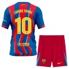 FC Barcelona Lamine Yamal 10 Fotbollströjor Barn Fjärde tröja 2025-26 Kortärmad