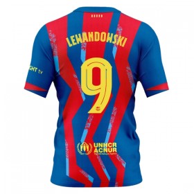FC Barcelona Lewandowski 9 Fotbollströjor Fjärde tröja 2025-26 Kortärmad