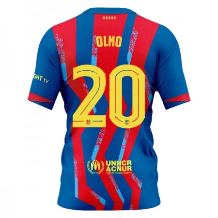 FC Barcelona Olmo 20 Fotbollströjor Fjärde tröja 2025-26 Kortärmad