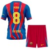 FC Barcelona Pedri 8 Fotbollströjor Barn Fjärde tröja 2025-26 Kortärmad