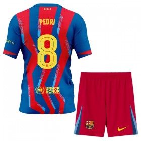 FC Barcelona Pedri 8 Fotbollströjor Barn Fjärde tröja 2025-26 Kortärmad