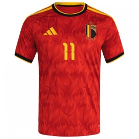 Belgien Doku 11 Fotbollströjor Barn Hemma tröja World Cup 2026 Kortärmad