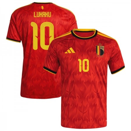 Belgien Lukaku 10 Fotbollströjor Hemma tröja World Cup 2026 Kortärmad