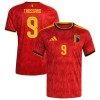 Belgien Trossard 9 Fotbollströjor Hemma tröja World Cup 2026 Kortärmad
