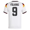 Tyskland Fullkrug 9 Fotbollströjor Hemma tröja World Cup 2026 Kortärmad