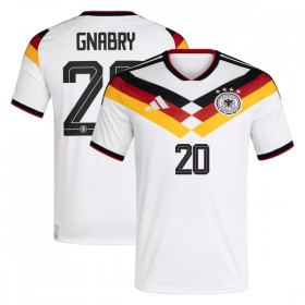Tyskland Gnabry 20 Fotbollströjor Hemma tröja World Cup 2026 Kortärmad