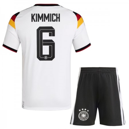 Tyskland Kimmich 6 Fotbollströjor Barn Hemma tröja World Cup 2026 Kortärmad