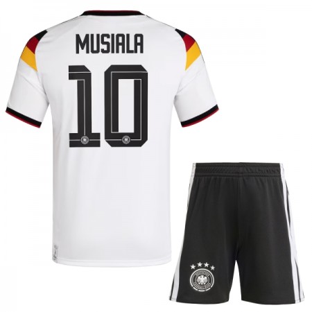 Tyskland Musiala 10 Fotbollströjor Barn Hemma tröja World Cup 2026 Kortärmad
