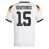 Tyskland N. Schlotterbeck 15 Fotbollströjor Hemma tröja World Cup 2026 Kortärmad