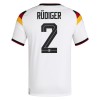Tyskland Rudiger 2 Fotbollströjor Barn Hemma tröja World Cup 2026 Kortärmad