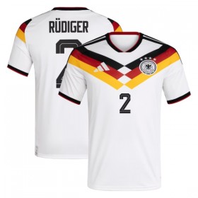 Tyskland Rudiger 2 Fotbollströjor Hemma tröja World Cup 2026 Kortärmad
