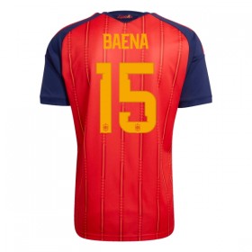 Spanien Baena 15 Fotbollströjor Hemma tröja World Cup 2026 Kortärmad
