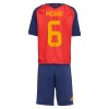 Spanien Merino 6 Fotbollströjor Barn Hemma tröja World Cup 2026 Kortärmad