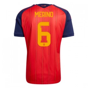 Spanien Merino 6 Fotbollströjor Hemma tröja World Cup 2026 Kortärmad