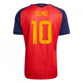 Spanien Olmo 10 Fotbollströjor Hemma tröja World Cup 2026 Kortärmad